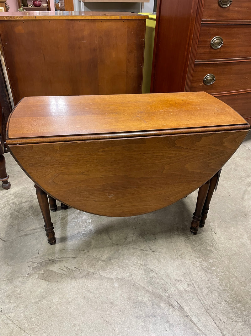 Vintage Mahogany Gate Leg Side Table