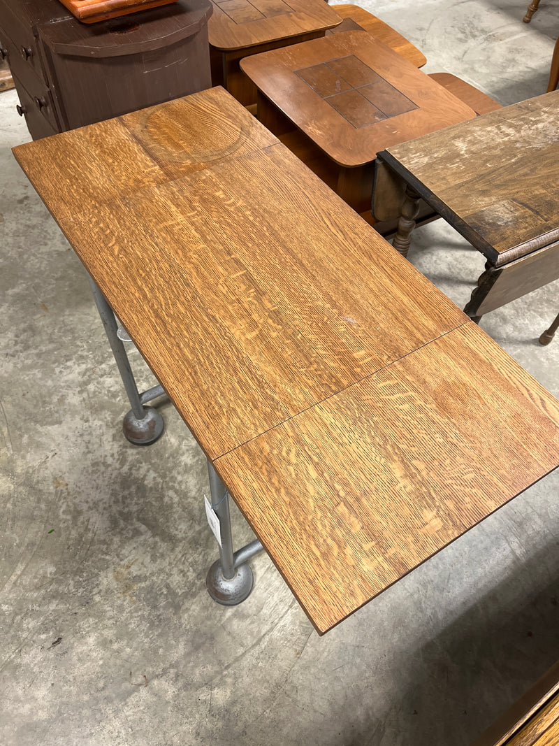 Rolling Table w/ Drop Leaves (PRINTER TABLE?)