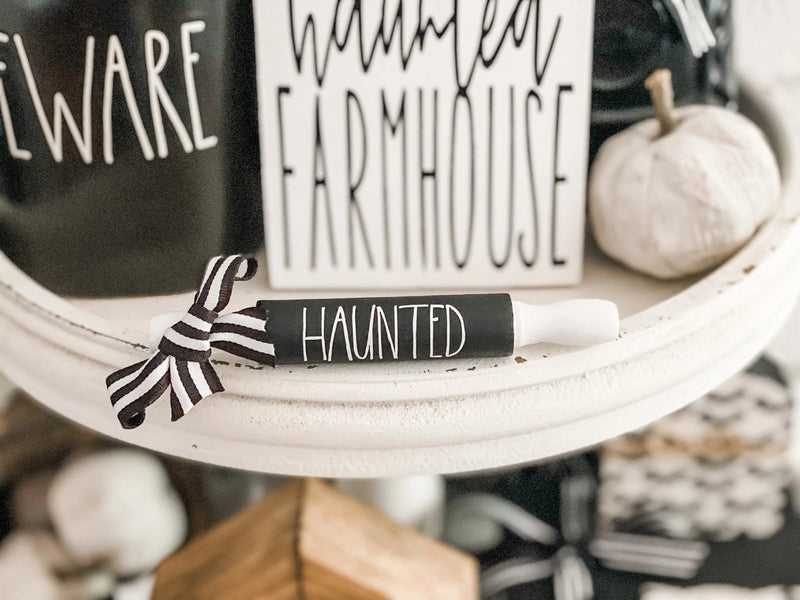 Haunted Spooky Mini Rolling Pin Set