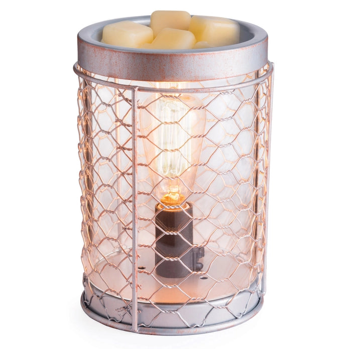 Vintage Bulb Illumination Warmer - Chicken Wire