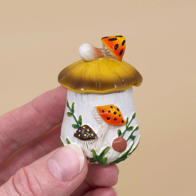 Merry Mushroom Inspired 70's Hand Painted Set