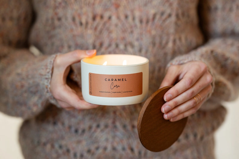 Milkhouse Statement Candle - Caramel Corn