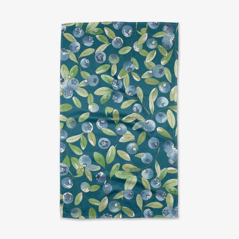 Geometry Tea Towel - Blueberry Hill