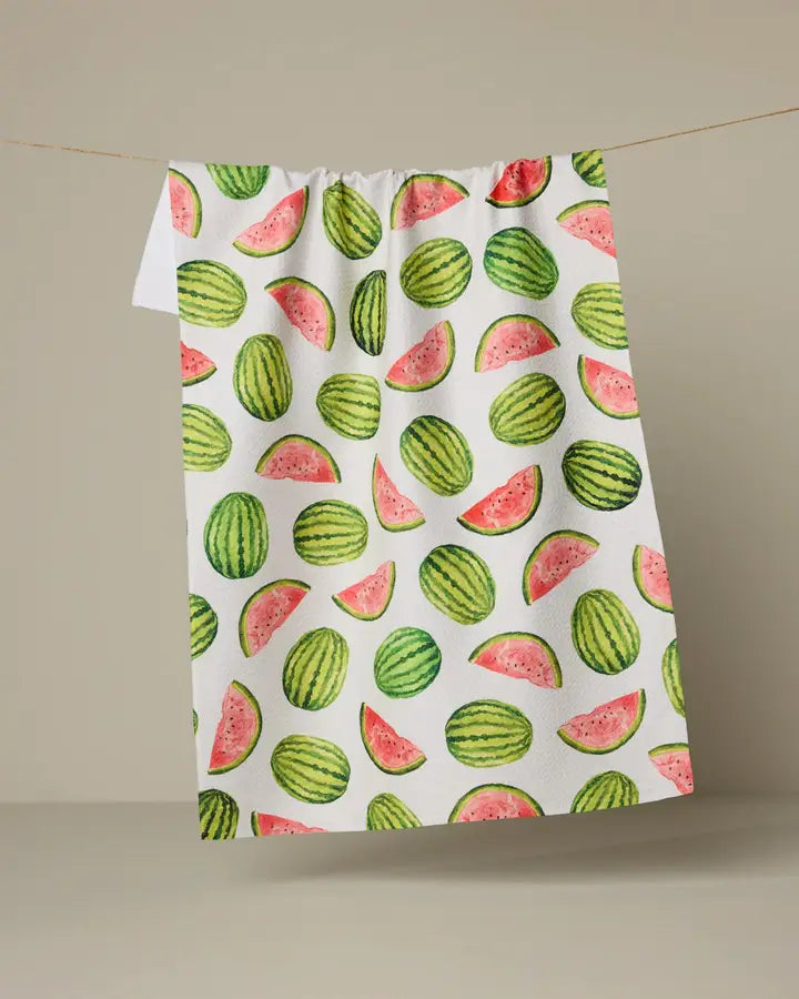 Geometry Tea Towel - Melon Market