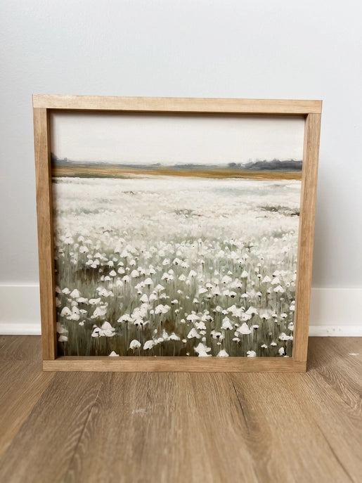 17x17 Iris Framed Wall Art
