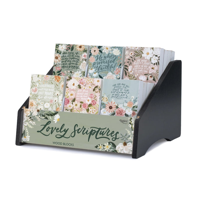 Lovely Scriptures Wood Block Sign