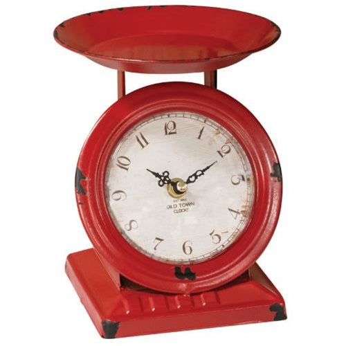 Vintage Style Old Town Scale Clock