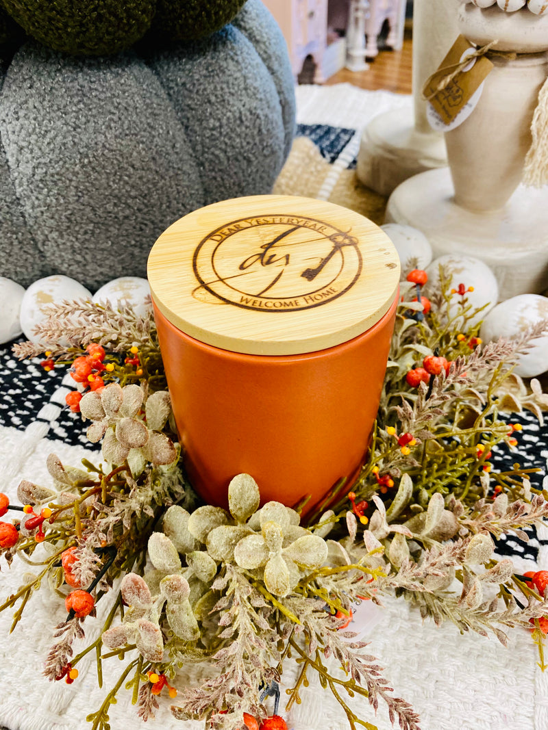 Handmade Scented Candle - Pumpkin Pecan Waffles