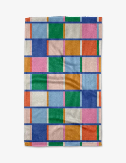 Geometry Tea Towel - Grid