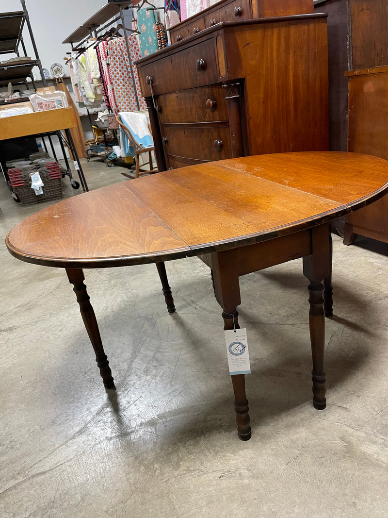 Vintage Mahogany Gate Leg Side Table
