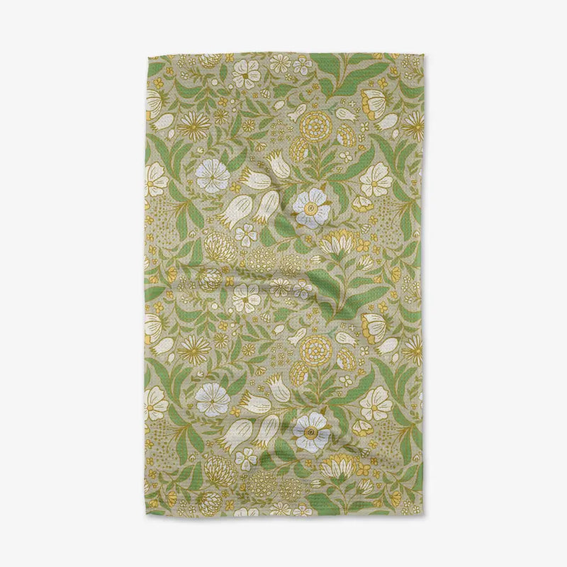Geometry Tea Towel - Golden Summer