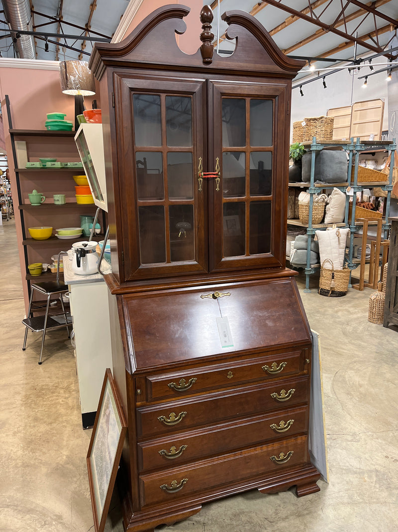 Vintage Secretary Desk Chest of Drawers
