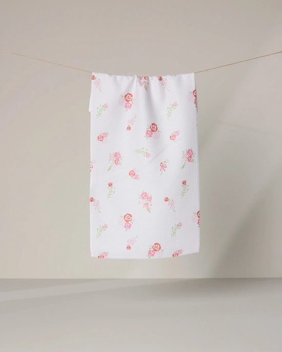 Geometry Bar Towel - Rosy Cheeks