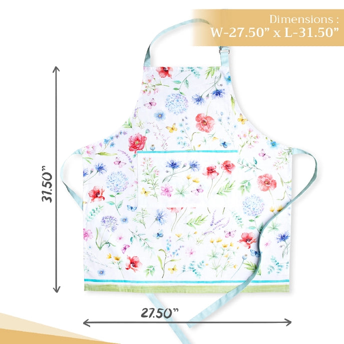 Cotton Apron - Just Floral