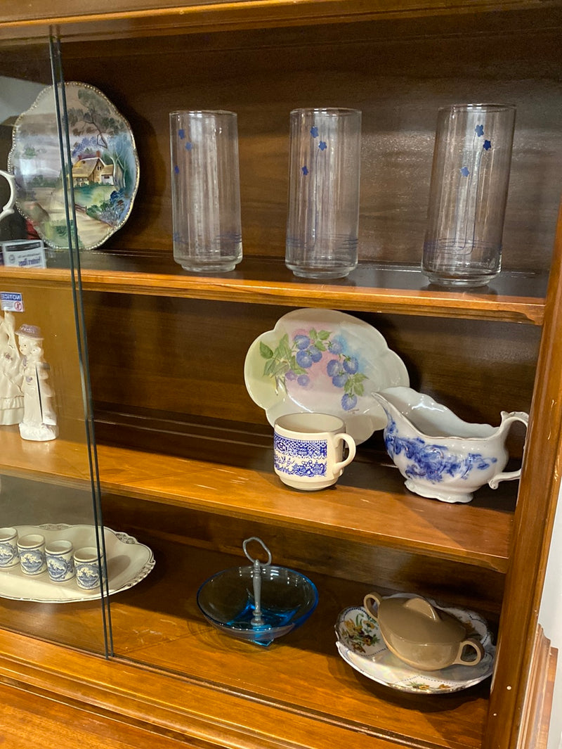 Glass Door Hutch China Cabinet