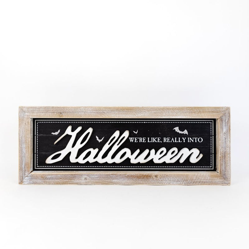 Reversible Halloween / Christmas Sign