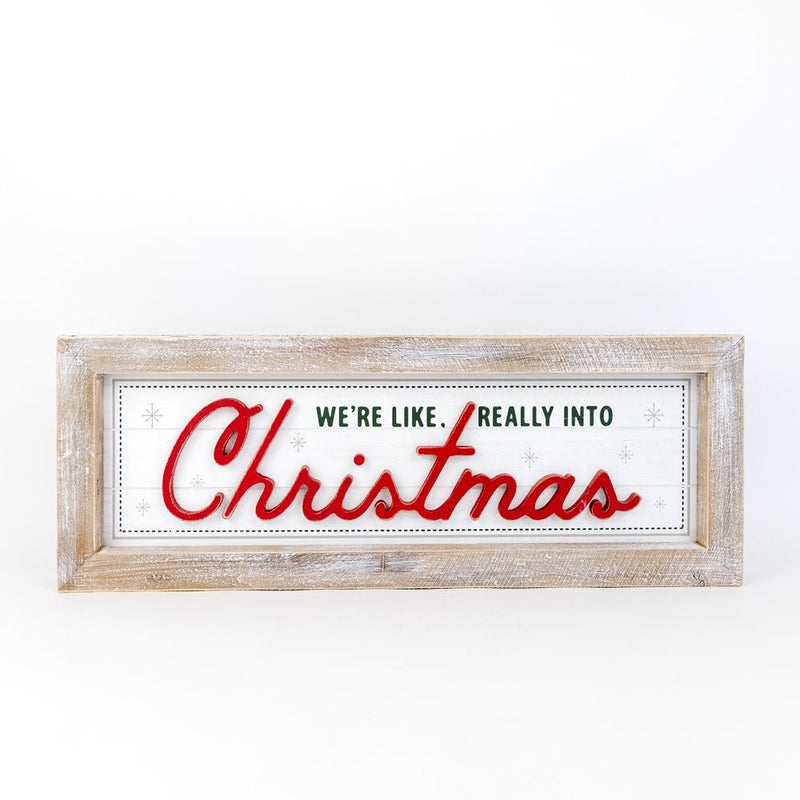 Reversible Halloween / Christmas Sign