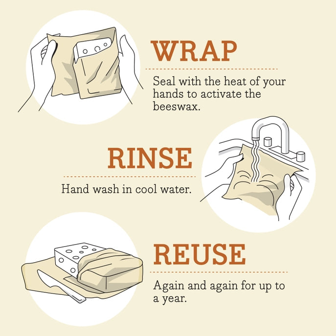 Bee's Wrap - 7 Pack Vegan Variety
