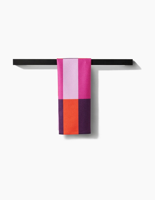 Geometry Tea Towel - Taffy Lines