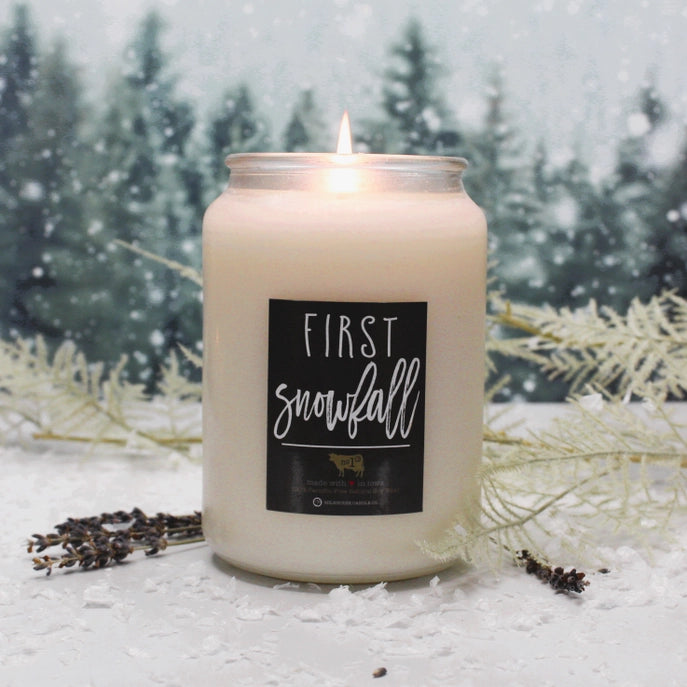 Milkhouse Farmhouse Jar Candle - First Snowfall
