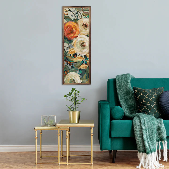 8X24 Floral Warmth I By Carol Robinson Wall Decor