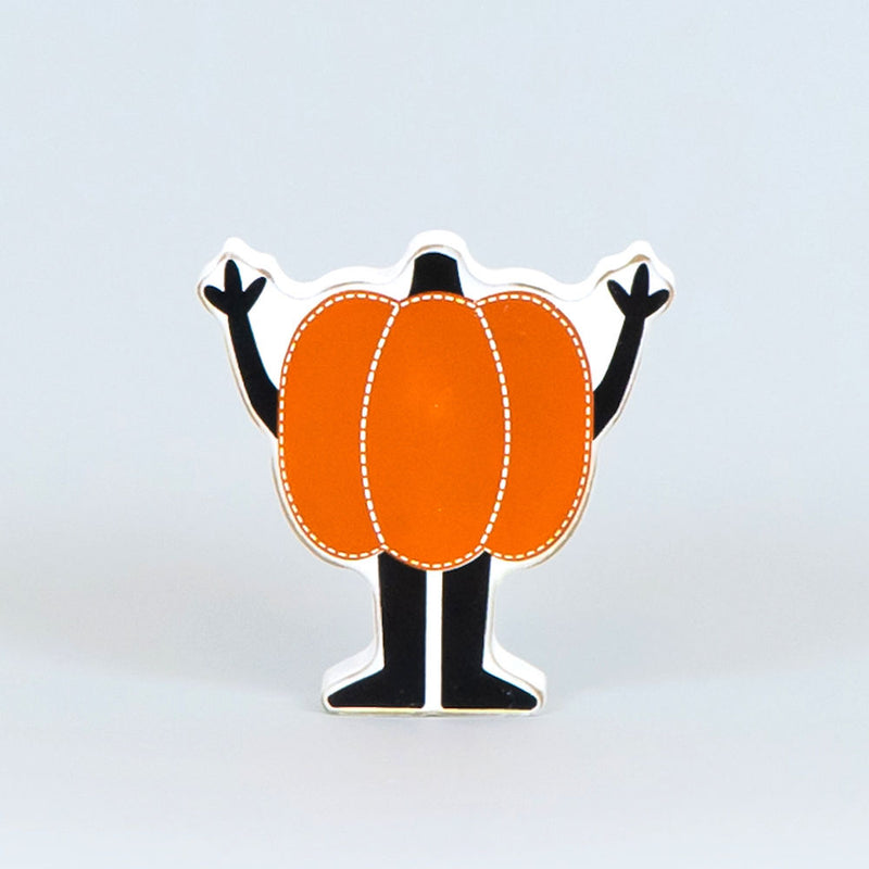 Pumpkin Man Wood Cutout