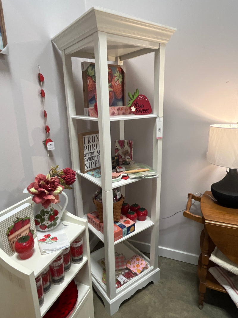 Tall White Shelving