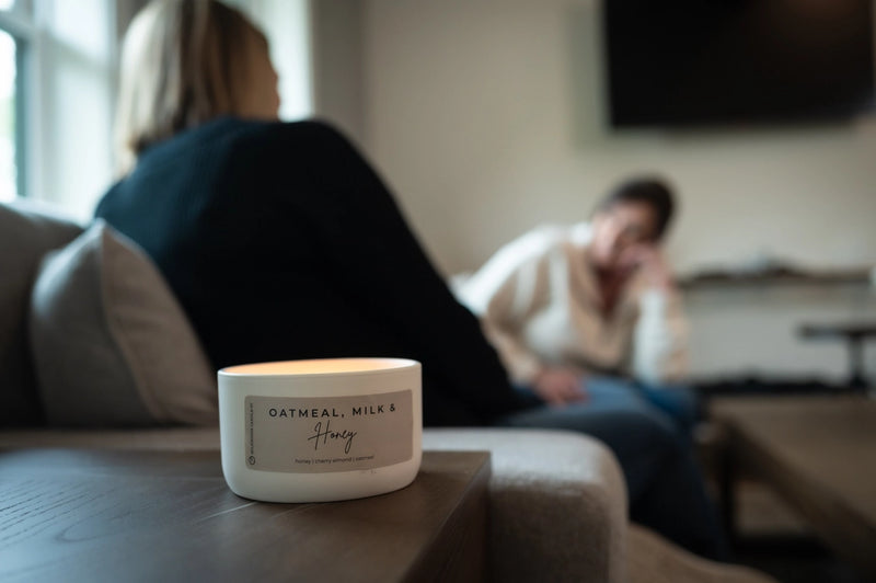 Milkhouse Statement Candle - Oatmeal, Milk & Honey