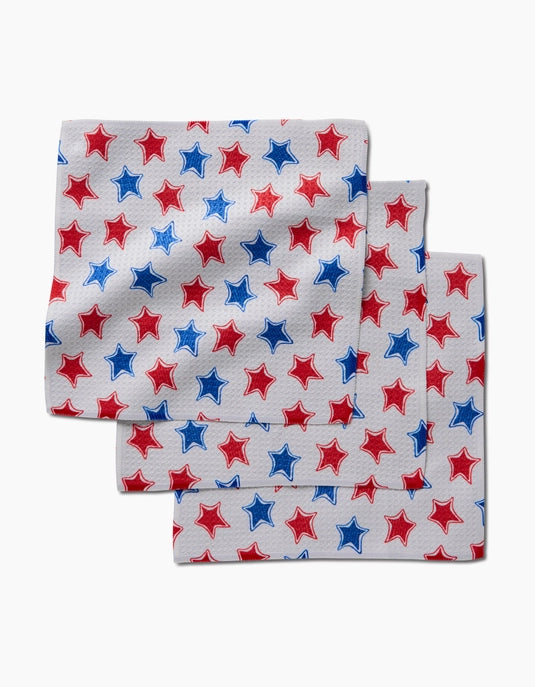 Funky Stars Dishcloth Set