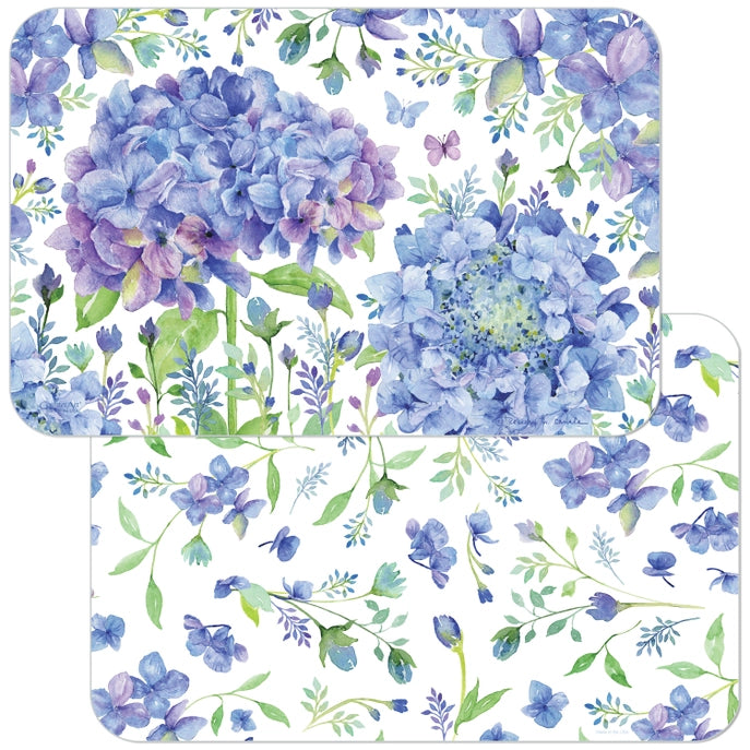 Beautiful Hydrangea Reversible Plastic Placemat