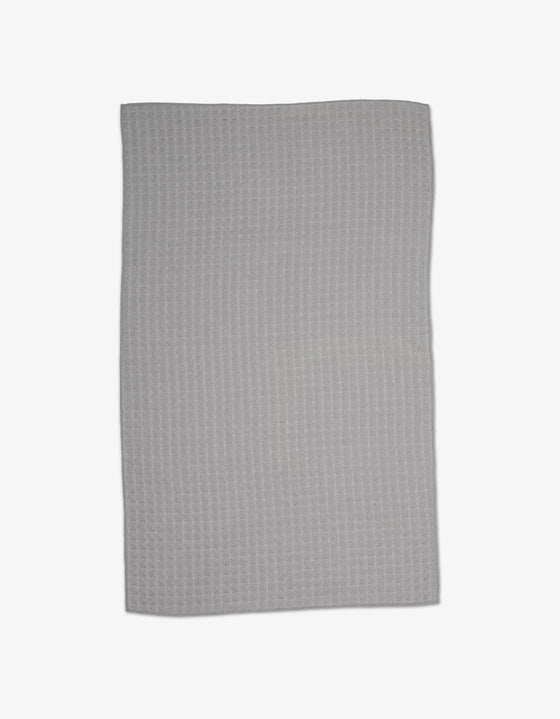 Geometry Waffle Bath Towel - STONE
