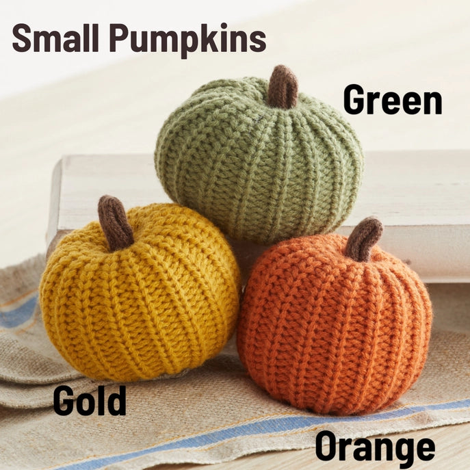 Small Knit Pumpkin