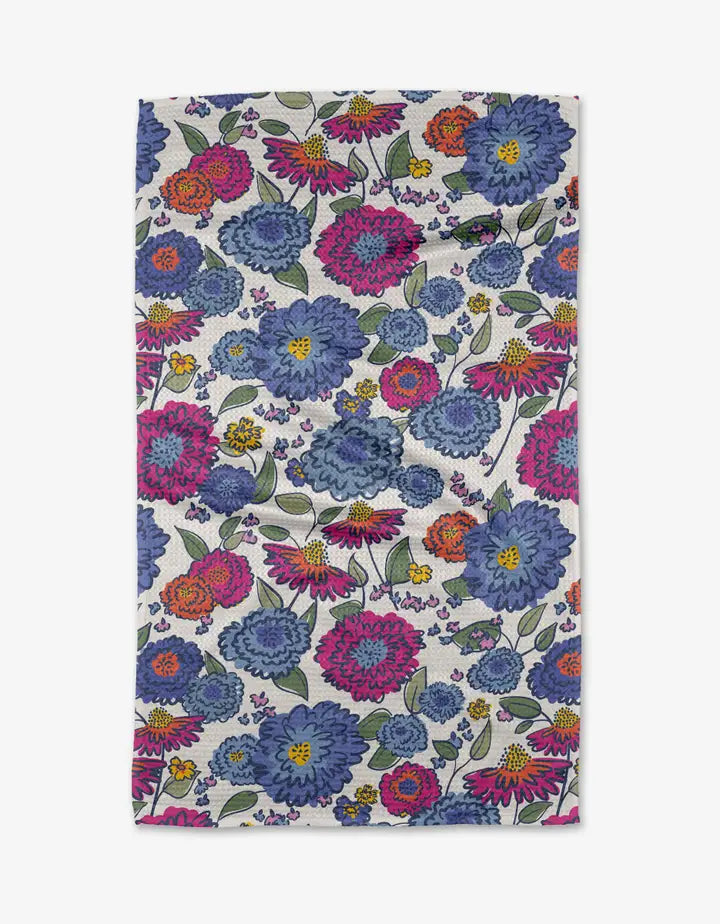 Geometry Tea Towel - Painterly Meadow