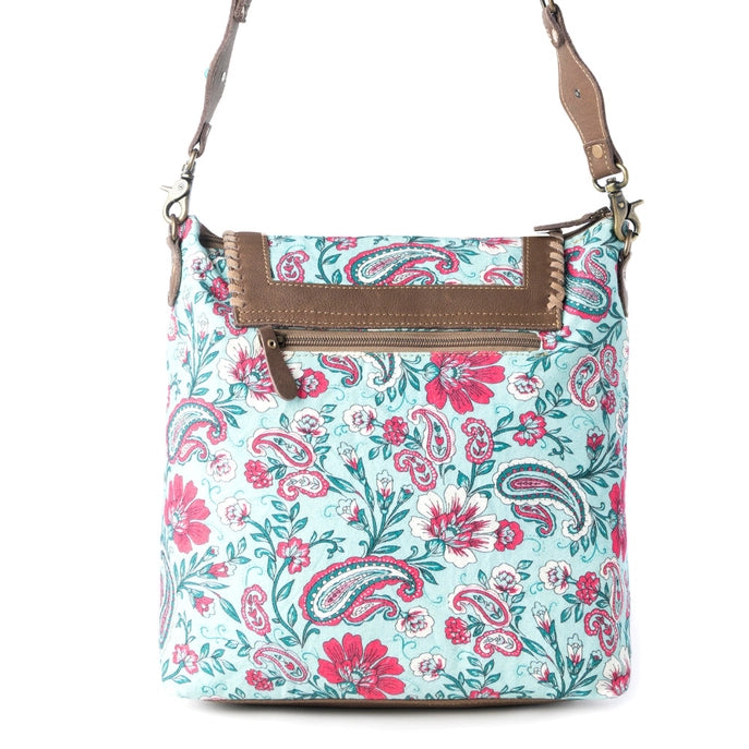 Myra Bag® Lagoon Lily Upcycled Canvas Bag