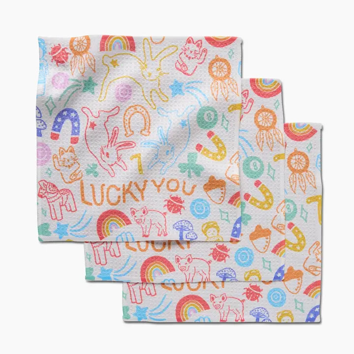 Lucky You Dishcloth Set