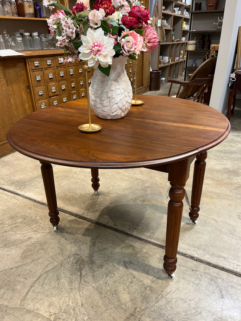 Antique Walnut Drop Leaf Table