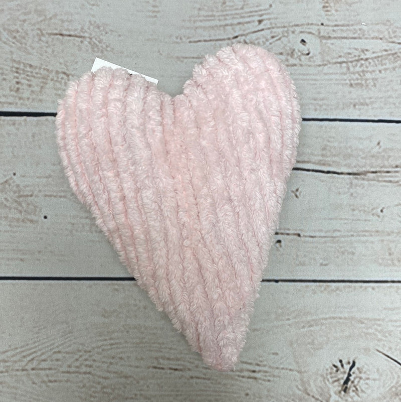 Chenille Heart - PINK