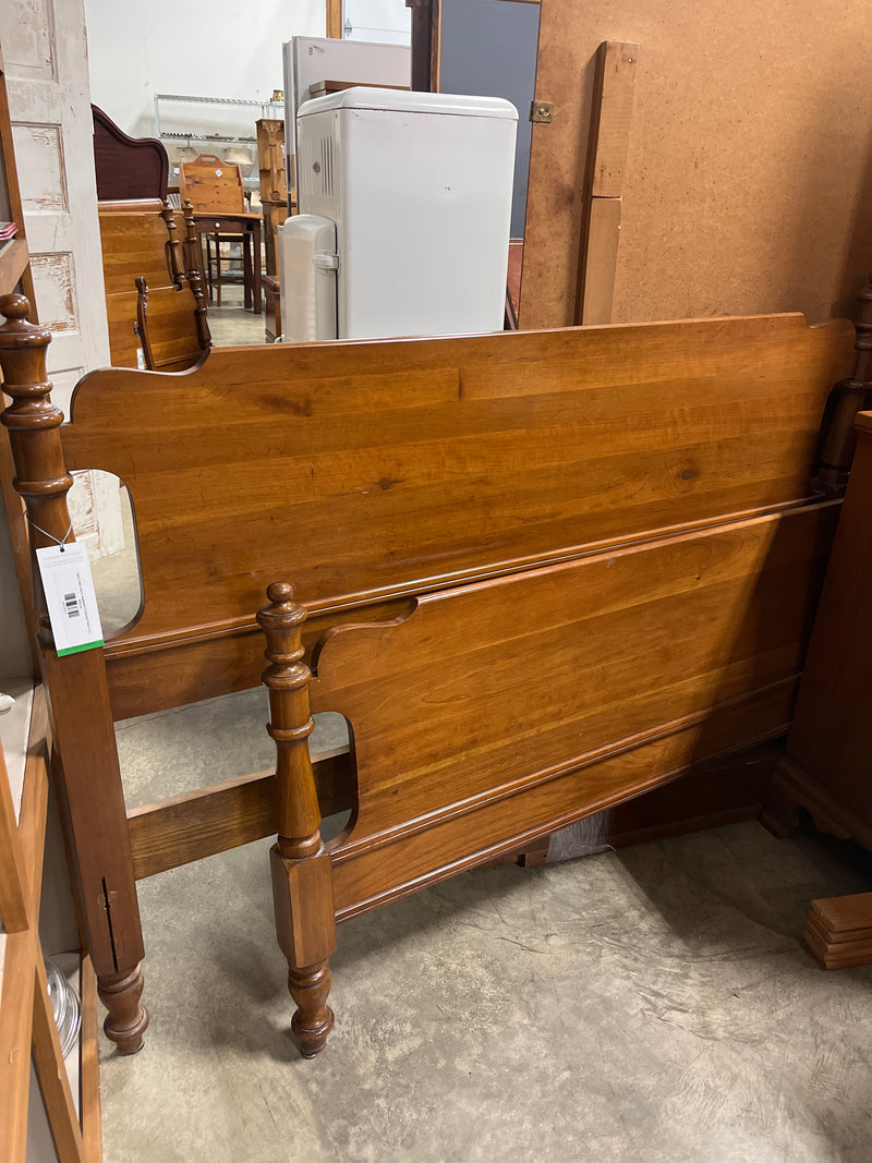 Davis Solid Cherry Headboard Footboard Rails FULL