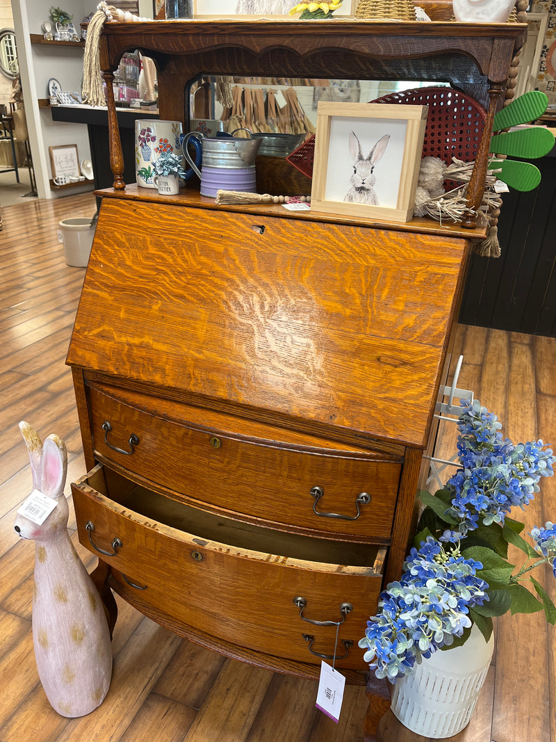 Beautiful Oak Secretary