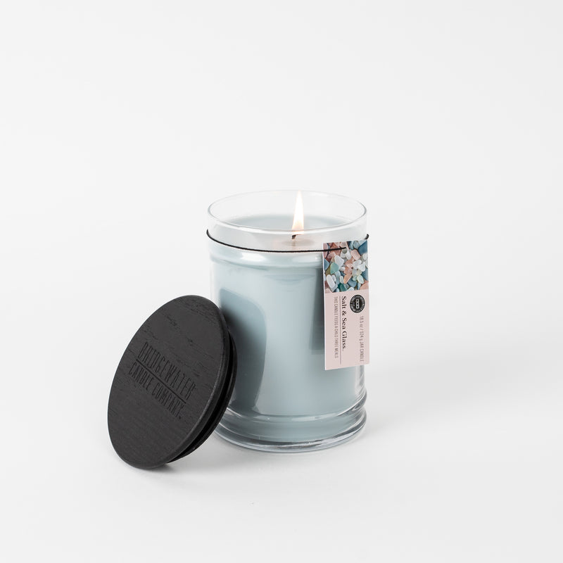 18OZ LARGE JAR CANDLE - Salt & Sea Glass