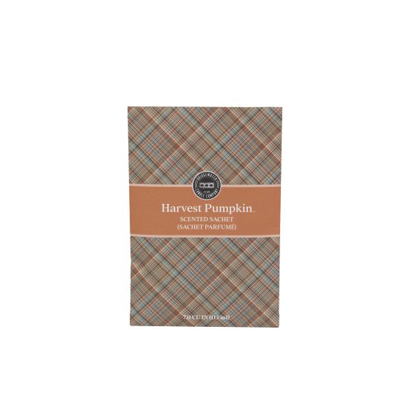Harvest Pumpkin Plaid Sachet