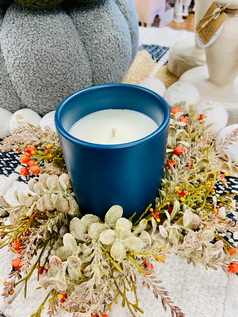 Handmade Scented Candle - Blueberry Pumpkin