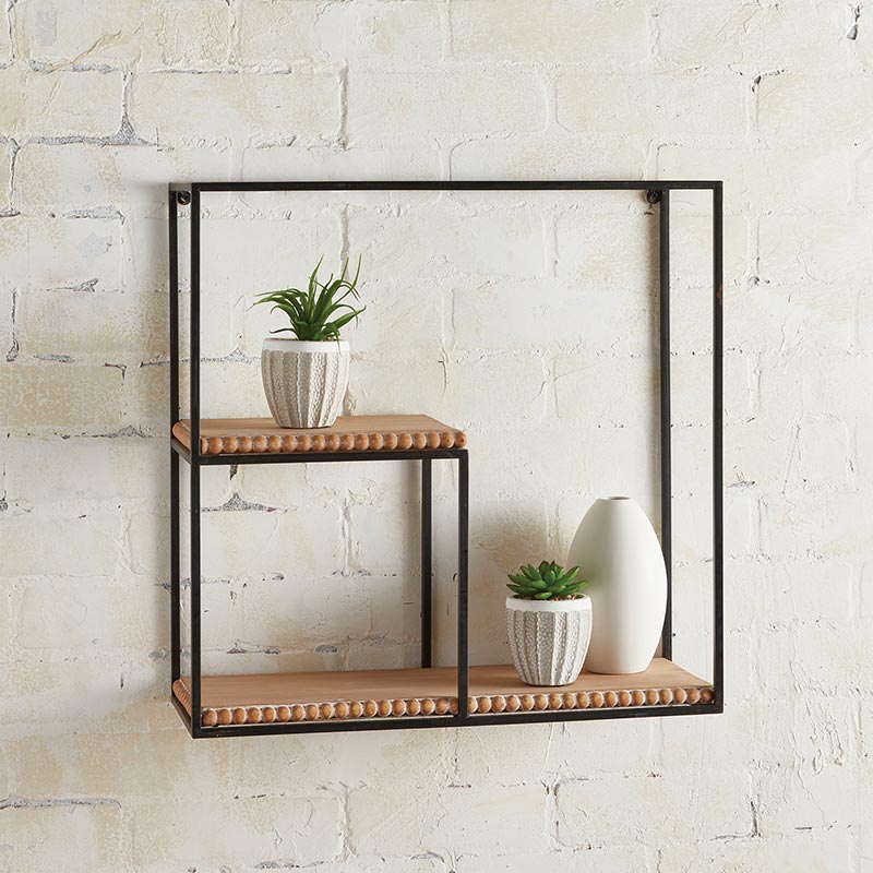 Square Wood Shelves