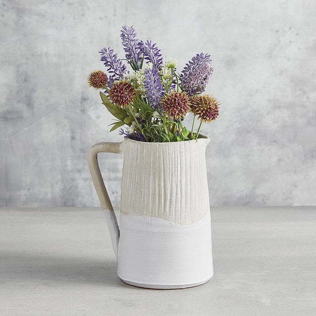Two Tone Pot With Handle