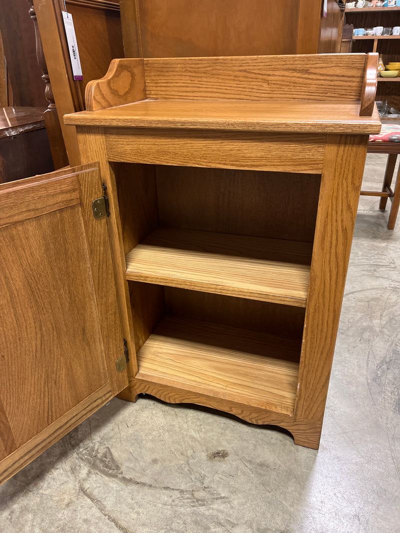 Solid Oak Cabinet (small)