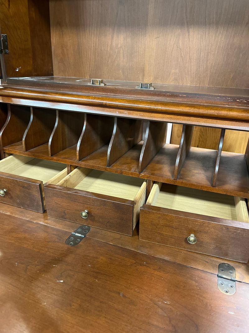 Vintage Secretary Desk Chest of Drawers