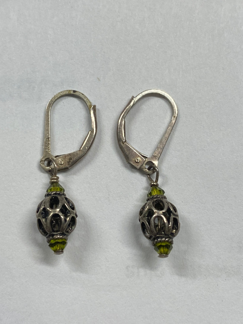 Sterling Silver Filigree Earrings