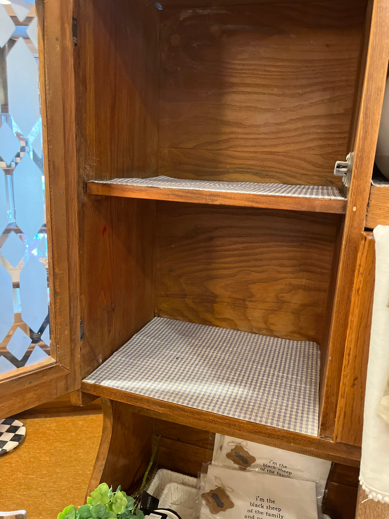 Hoosier/Sellers Style Kitchen Cabinet GLASS WINDOWS