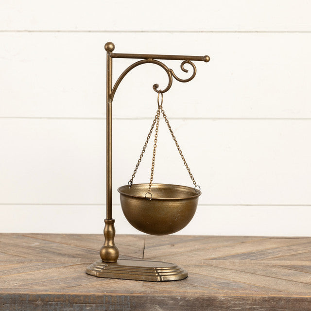 Gold Hanging Bowl
