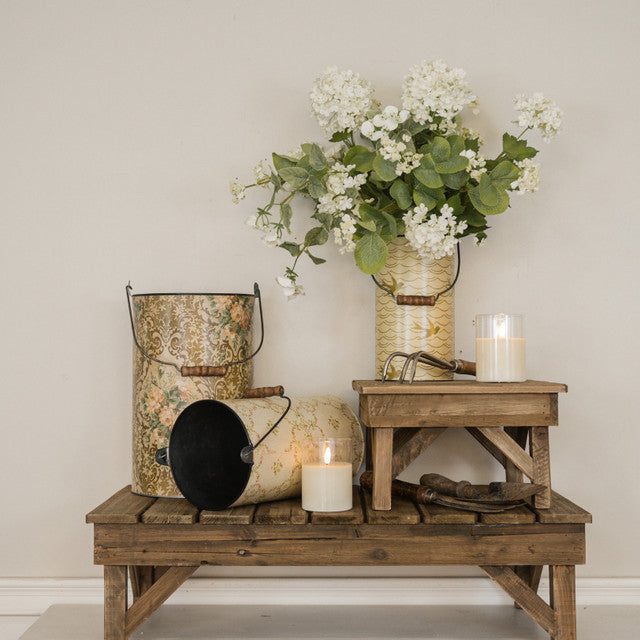 Tranquil Evenings Metal Bucket